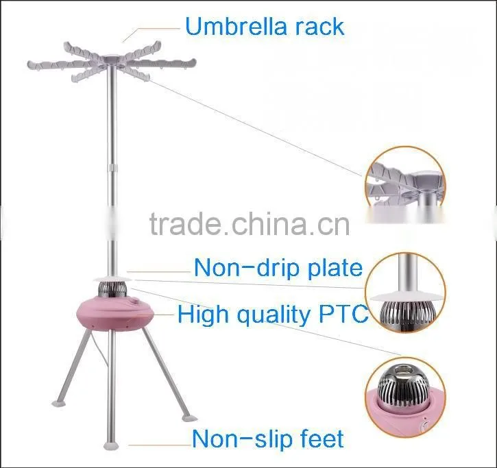 2016 portable electric Multi functional Clothes air dryer HH10-Y
