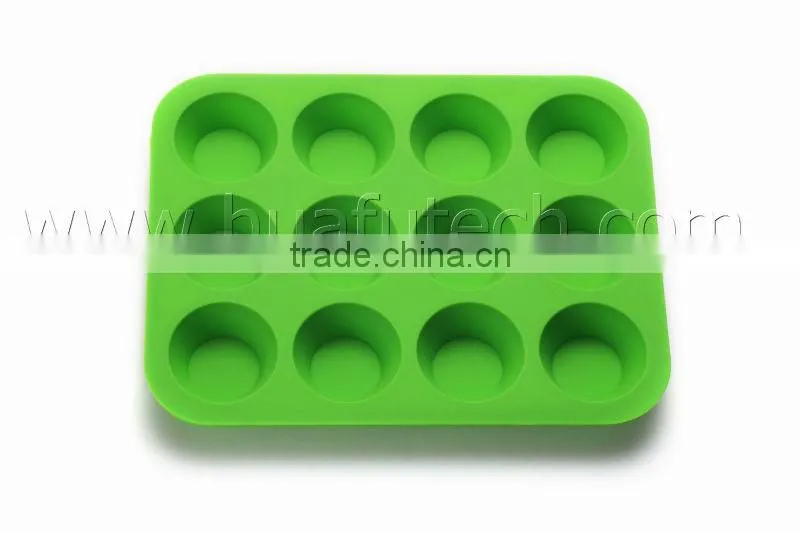 12 cup silicone cake mold silicone muffin pans