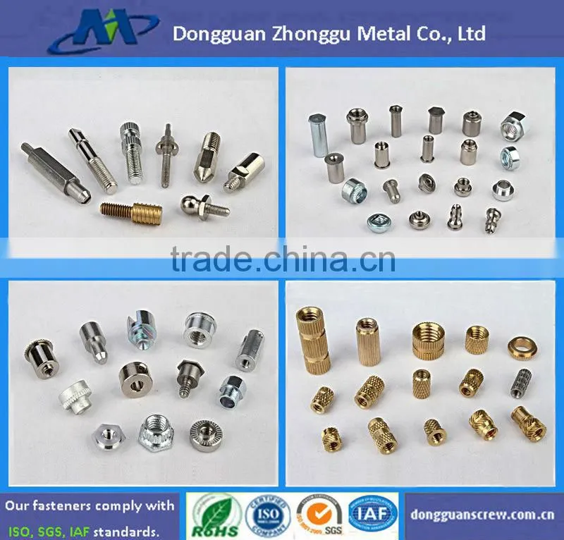 OEM Professional manufacture knurled brass nut