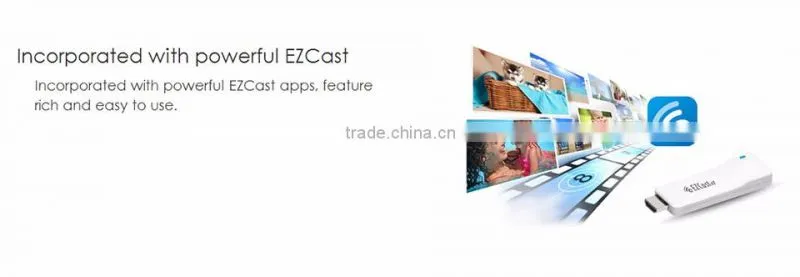EZCast Wire m2 wifi display ez cast dongle for iphone,android,windows