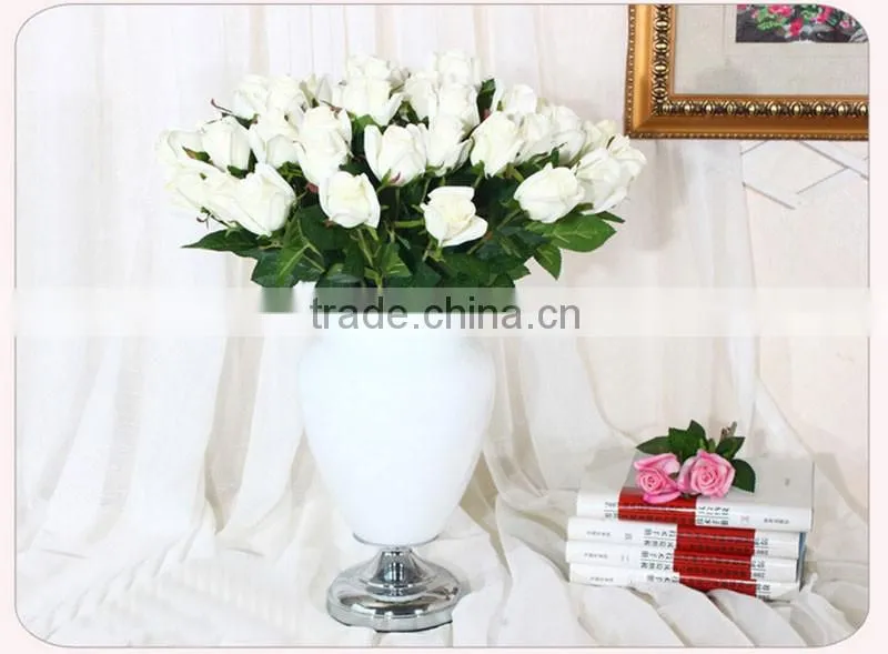 Wholesale rose flower artificial flowers artificial wedding cheap artificial red rose flower pu artificial flower rose flower