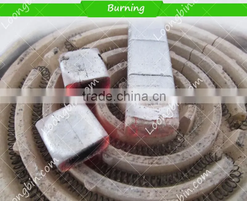 Natural material LONGBIN factory machine made hookah shisha silver torch coal