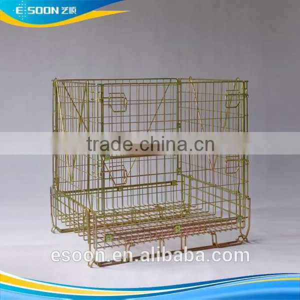 Cargo trasnportation color zinc Metal Stacking Storage Cage