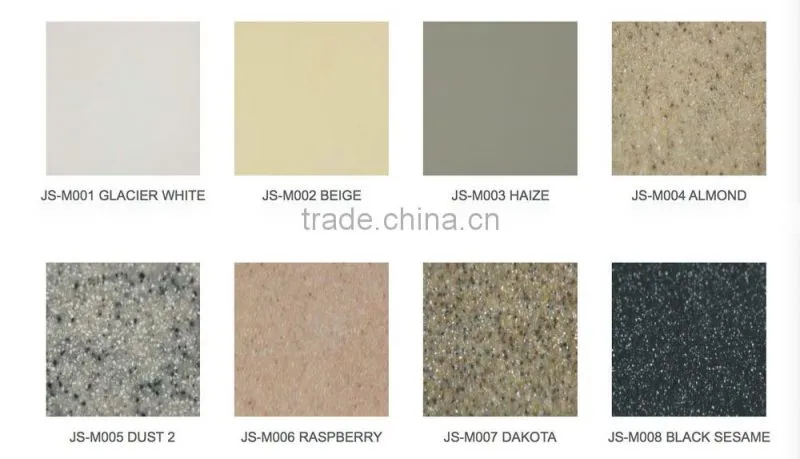 25mm 30mm solid surface sheet/artificial stone