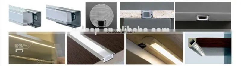 New Style Aluminum +Pc 12v Led wardrobe Light under cabinet light with touch dimmer switch12-Inch,3.6w,cool white