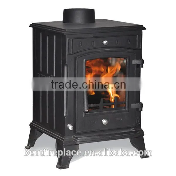 5kw eco-friendly high quality matt black solid fuel stove