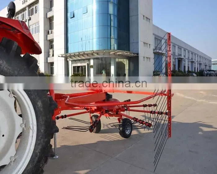 New style rotary hay raker, hay tedder, tractor rake and tedder