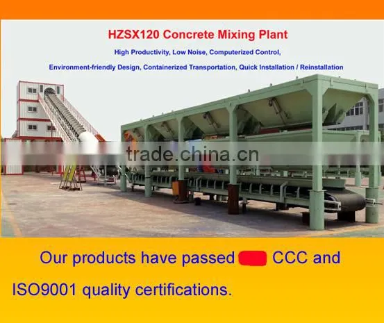 Excellent Performance! HZS/HLS60 Concrete Mixing Plant on Sale