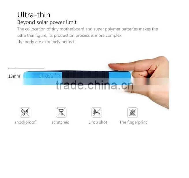 Made in china mobile solar charger solar mobile phone charger solar mobile charger 5000mah
