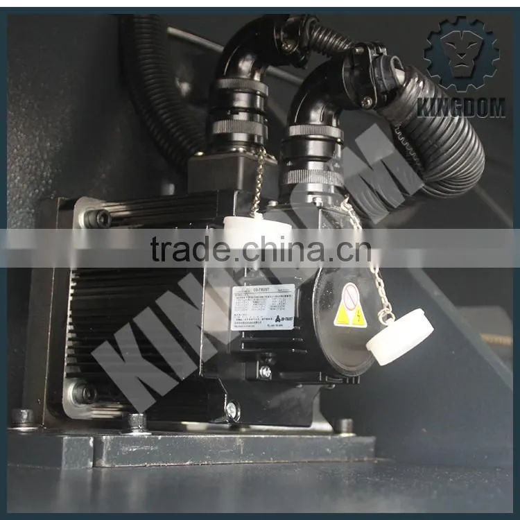 Kingdom QC12Y swing cnc hydraulic shearing machine