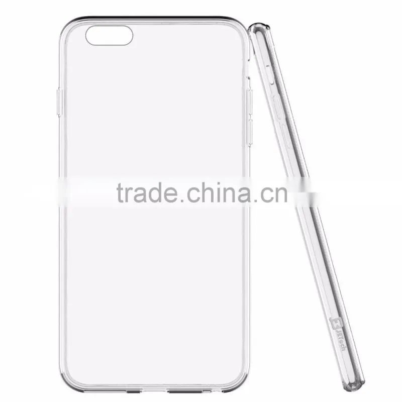 shockproof transparent pu for iphone 6s case