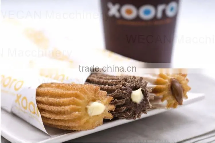 High Quality Churros Filler/Fill Machine/Spanish Churros Filling Machine with Churros Recipe/Nutella Filler