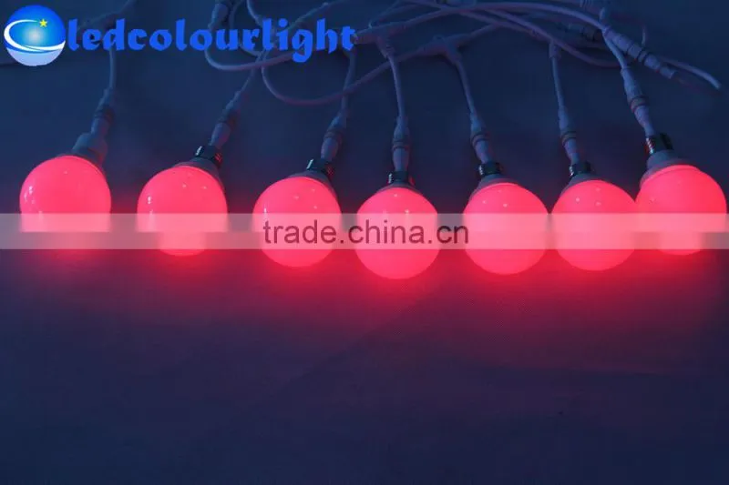 led lighting manufacturers rgb/rgbw dmx led bulb light for indoor or outdoor