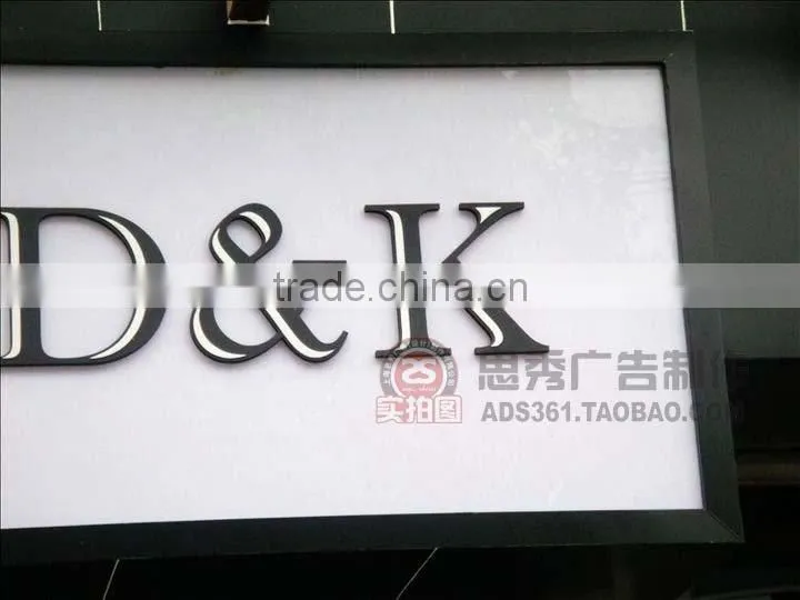 Energy Saving LED Signage,Front and side Illuminated, Acrylic signage