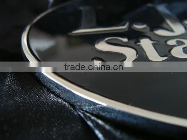 High quality customized metal logo label