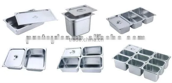 1/6 American Stainless steel gastronom pans
