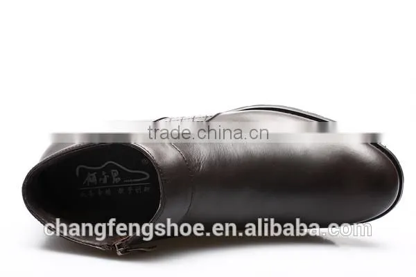 brand factory shoes genuine leather men boots