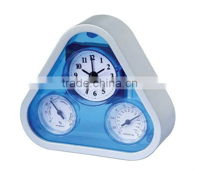 Weather Station Table Clock