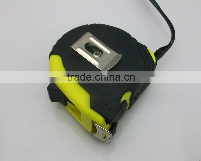 Low price three locks steel measuring tape