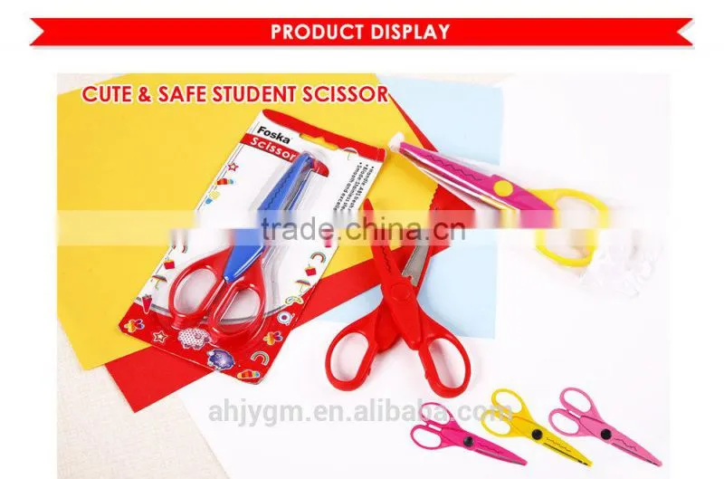 Beautiful Design Different Blade Shape Full Plastic Scissors