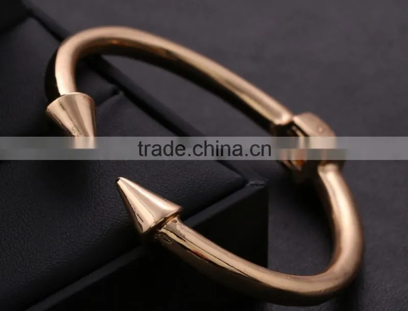 fashion stainless steel VITA little giant bangle gold jewelry bracelet