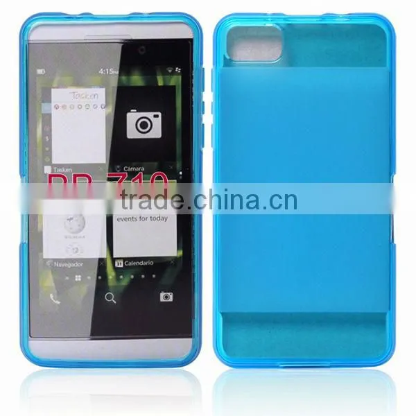 clear tpu jelly case for blackberry z 10