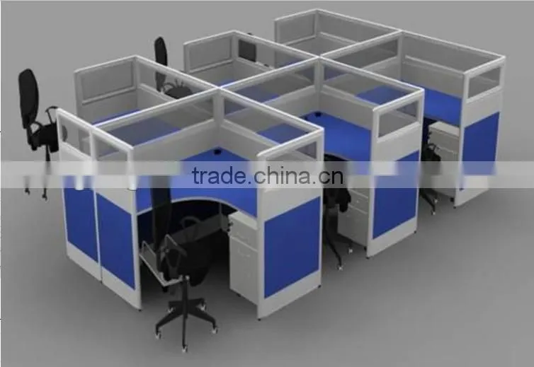 Office Screen Movable Partition Workstation Office Furniture A45-07