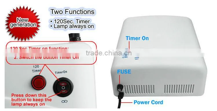 120s 36w uv nail lamp ce nail dryer lights lighting classic nail art