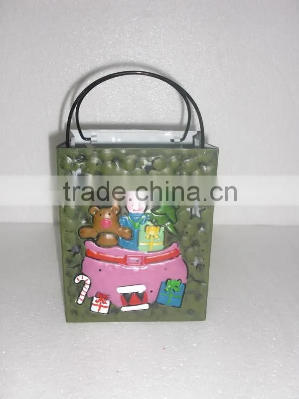 2014 new metal flower pot for gardening