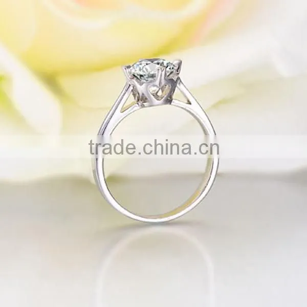 2016 Wholesales Vogue 925 Sterling Silver Four Heart Ring