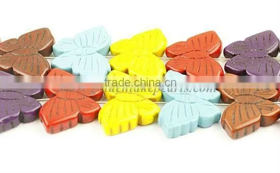 Gemstone Synthetic Turquoise Beads