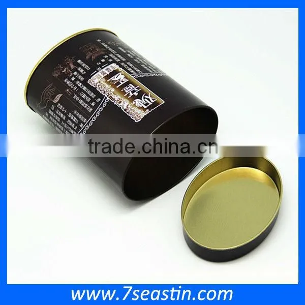 oval tea tin containers