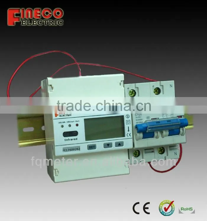 C63-125A Smart MCB with prepaid energy meter