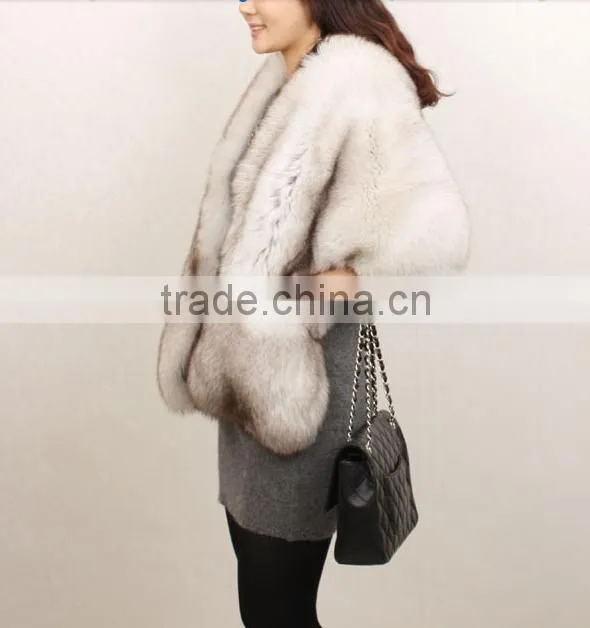High Quality Fashion Style Mink Fur Cape From China