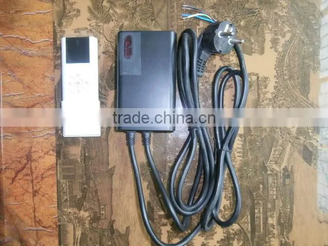Projection screen remote control