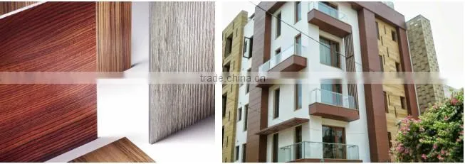 Best wood texture aluminum composite panel supplier
