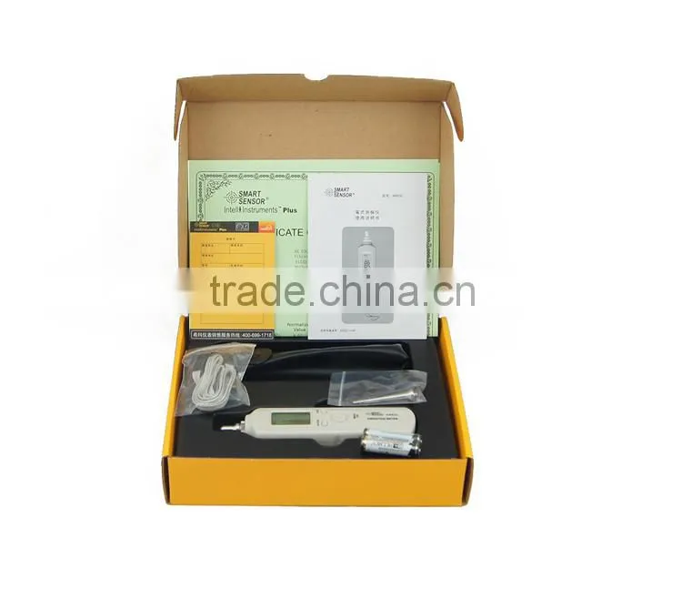 AR63C High Quality Portable Vibration Meter Pen Style Digital Vibrometer