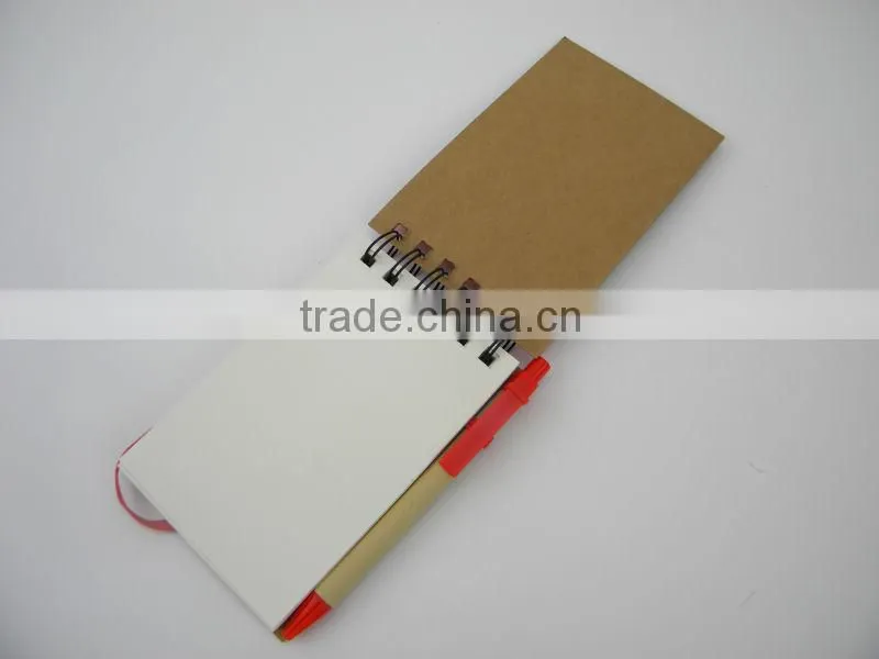 Eco Stick Notes & Memo Pad with Recycled Paper Pen