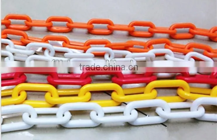 High quality plastic chain for traffic lane