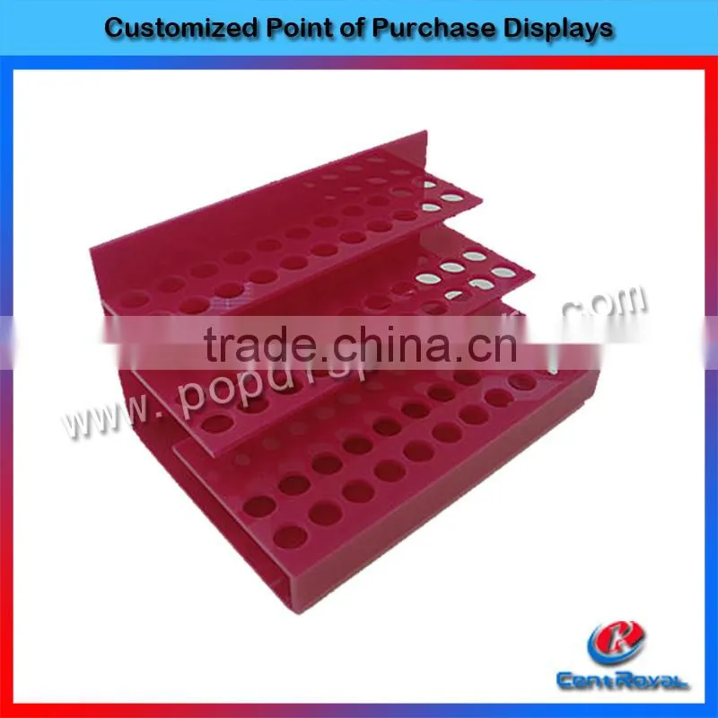 High-quality transparent acrylic cosmetic display stand