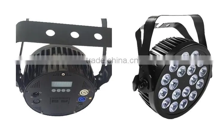 New design 12W18 RGBWA 5-IN-1stage led par light