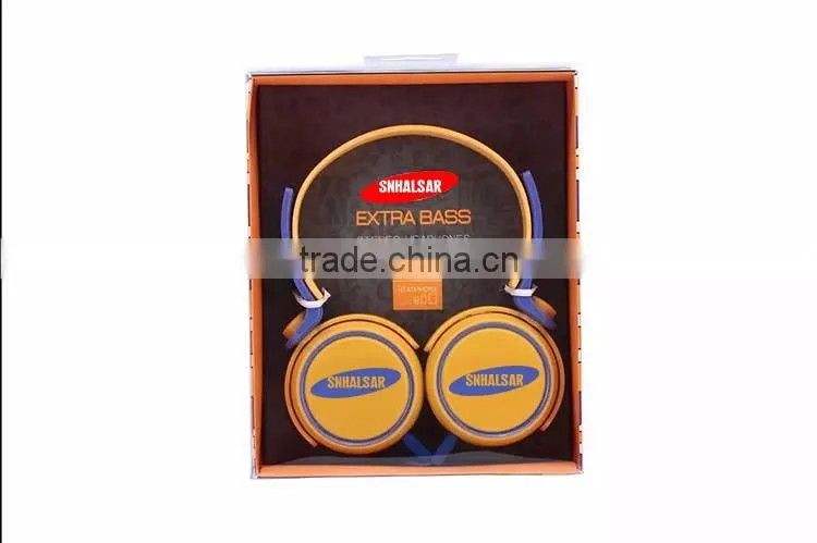 2016 EP-17 cartoon headphones earphones colorful stereo wired earphones headphones