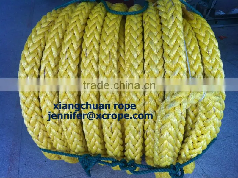 High Moleculab Weight Polyethylene Fiber Coated Ropes