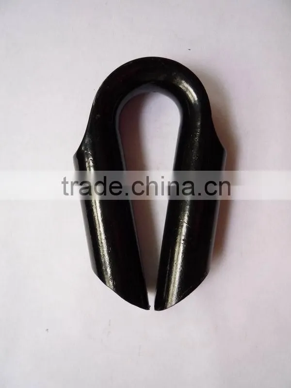 WITH OR WITHOUT WELD WIRE ROPE TUBE THIMBLE,aluminium thimble,