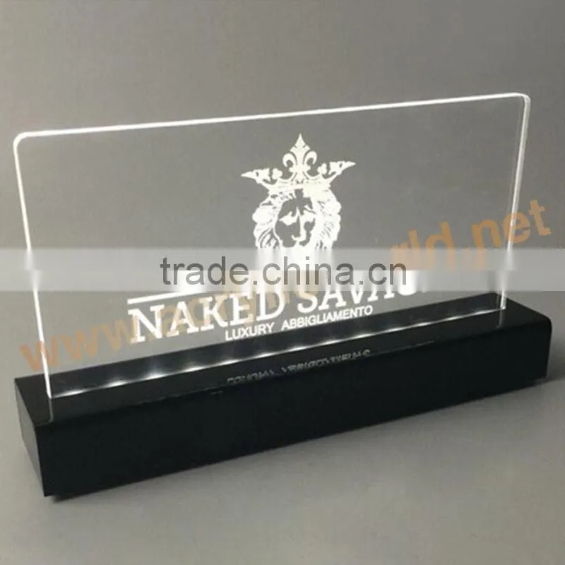 Acrylic Sign Frontlit Led Light Letter Painting Sign