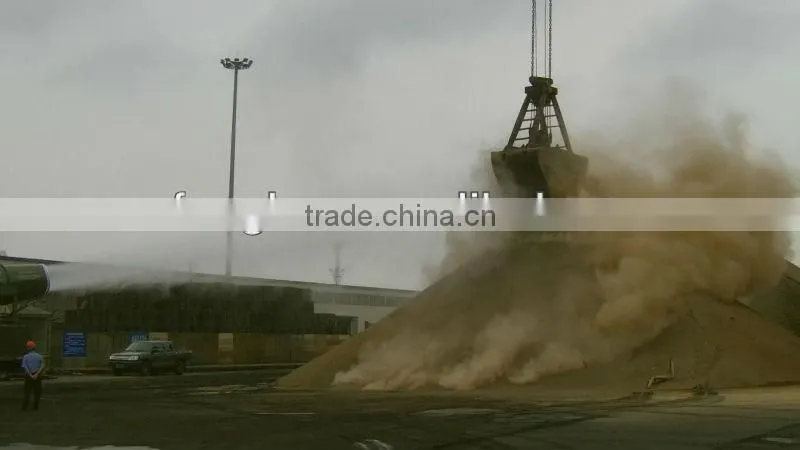 Ds-60 2015 new CE TUV SGS ISO approved port dust suppression equipment dockyard mist dust sprayer hopper sprayer