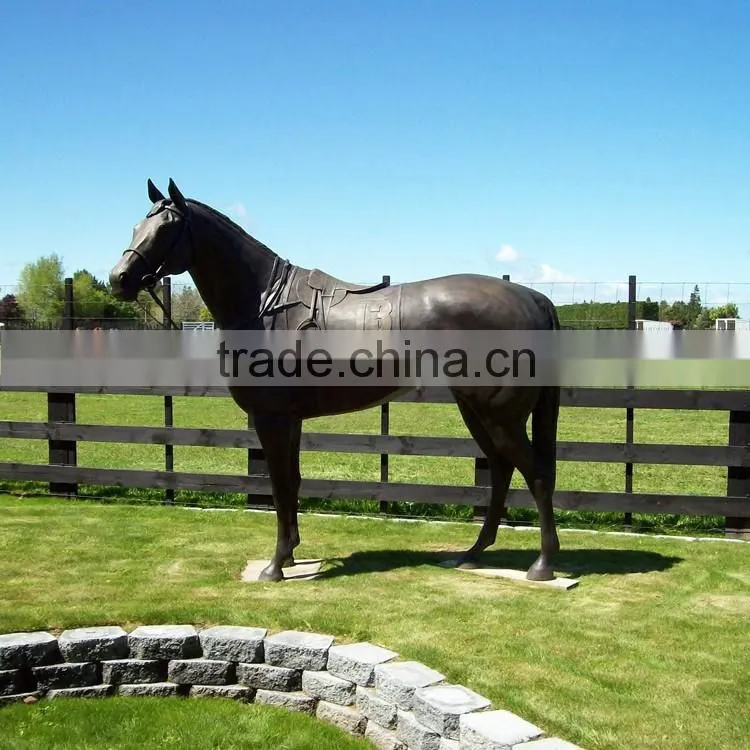 China supplier metal bronze knight large outdoor copper sculptures