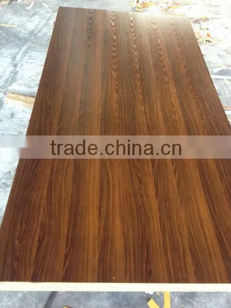 18mm embossed melamine mdf board