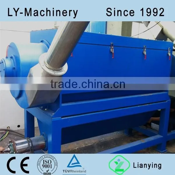 pet bottle washing and crushing machine