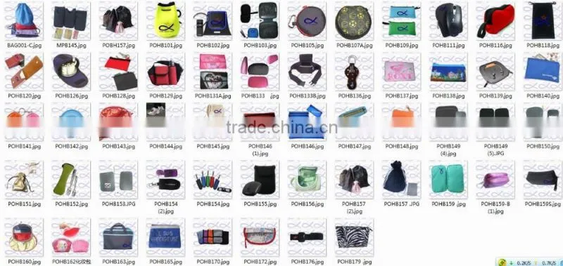 Beautiful printing pencil case bag pencil pouch